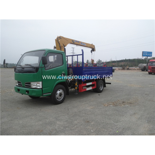 CLW small 4x2 truck mounted crane